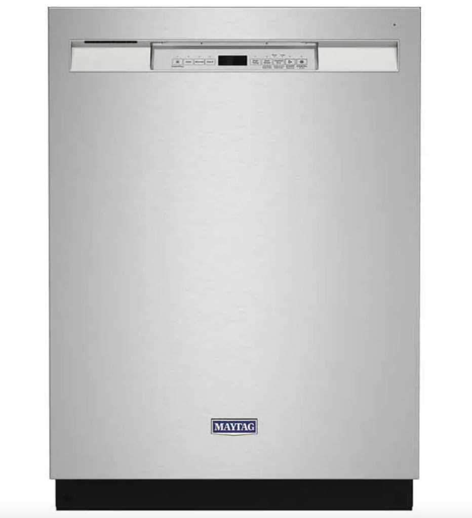Maytag front control dishwasher